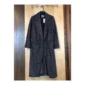 Gray ASOS Boyfriend Coat